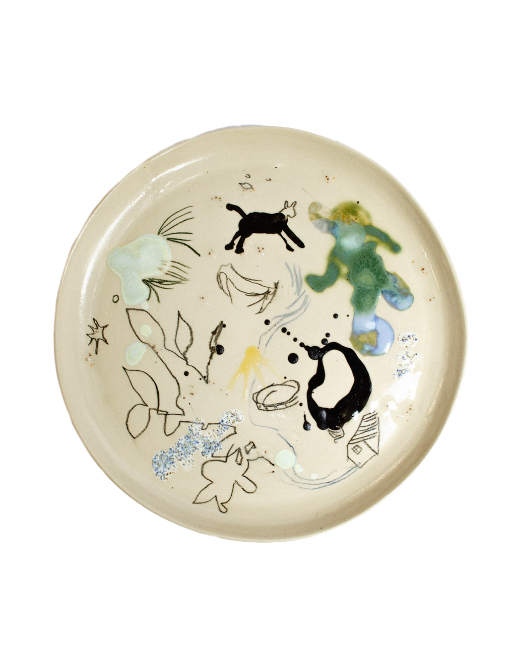 Talerz obiadowy Wiejskie Życie ⌀ 26 cm