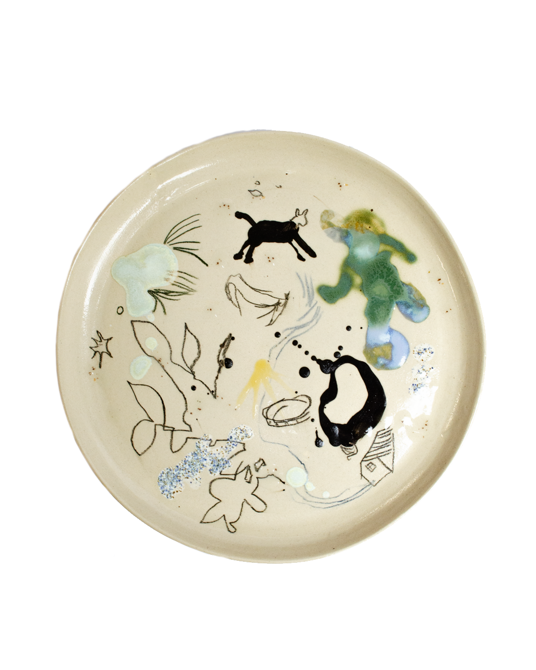 Talerz obiadowy Wiejskie Życie ⌀ 26 cm