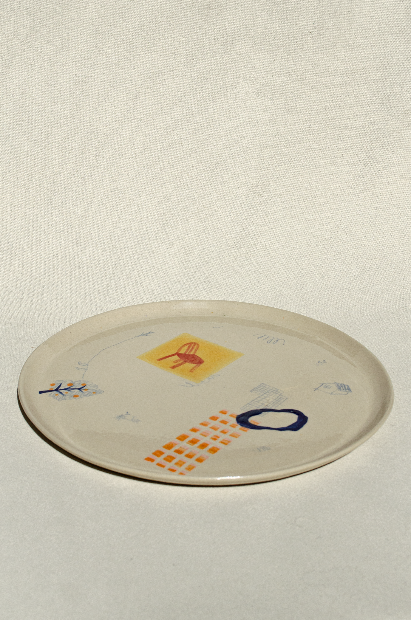 Talerz Obiadowy Dom ⌀ 27 cm