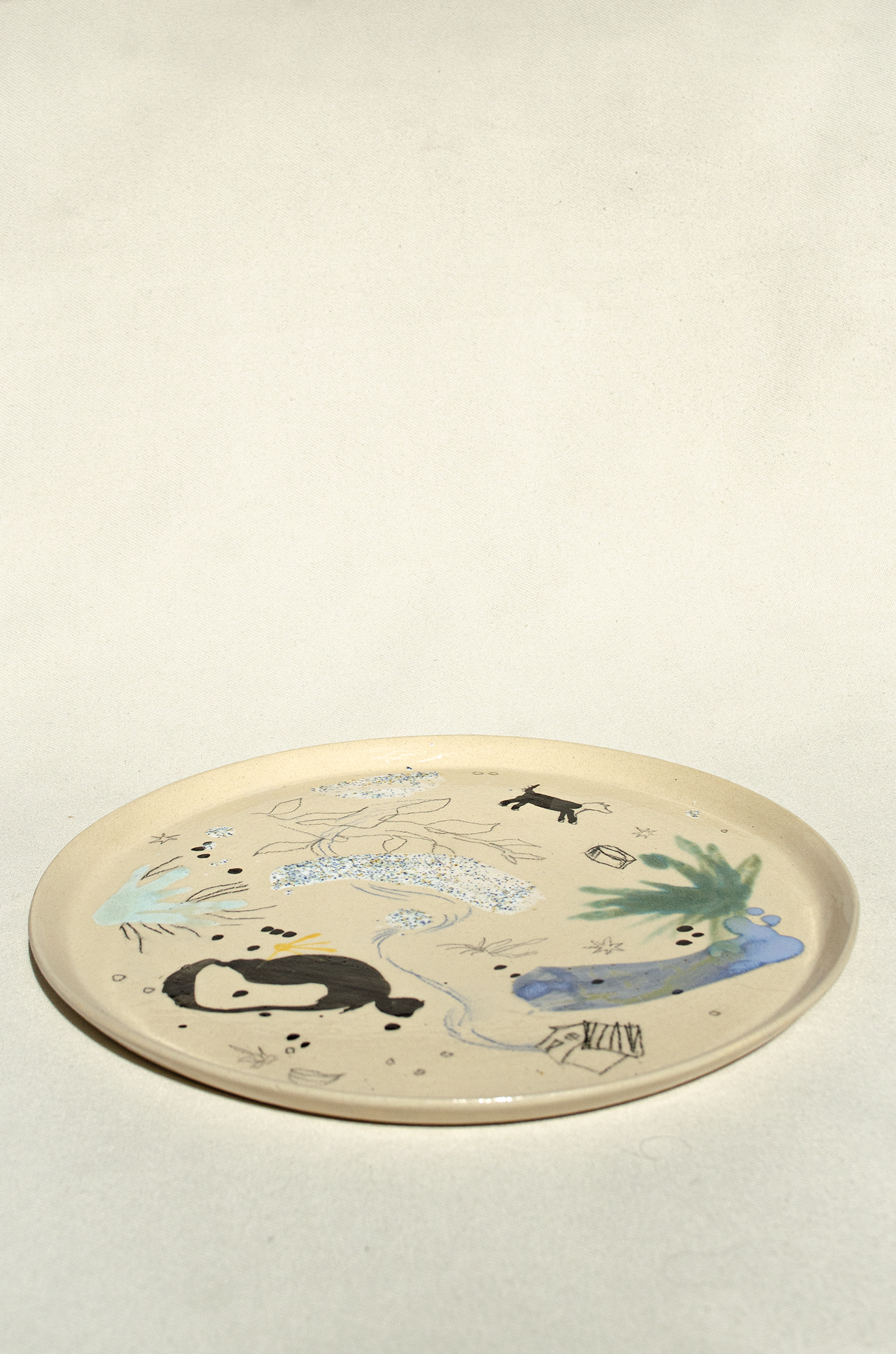 Talerz Obiadowy Wiejskie Życie ⌀ 26 cm