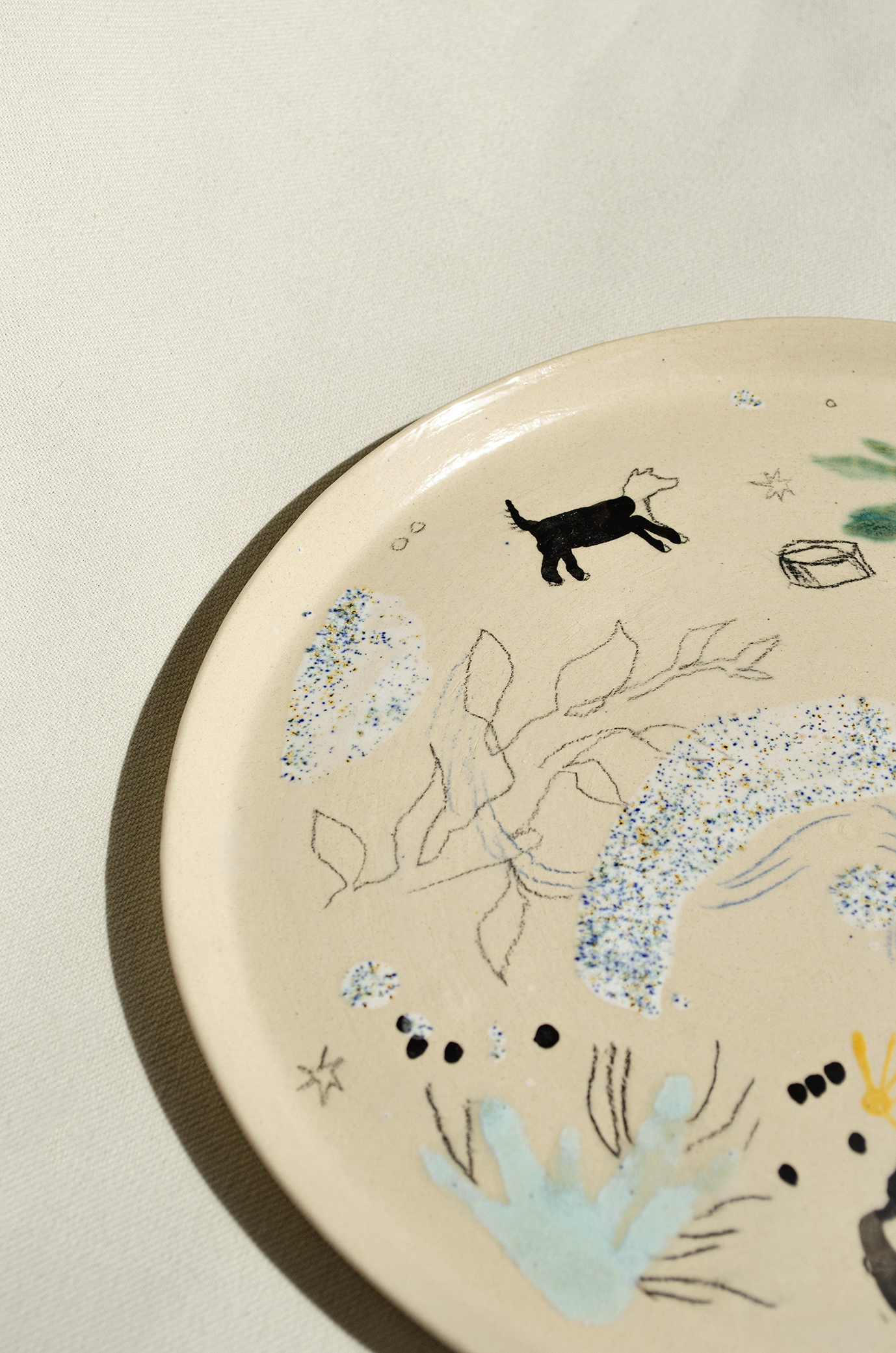 Talerz Obiadowy Wiejskie Życie ⌀ 26 cm