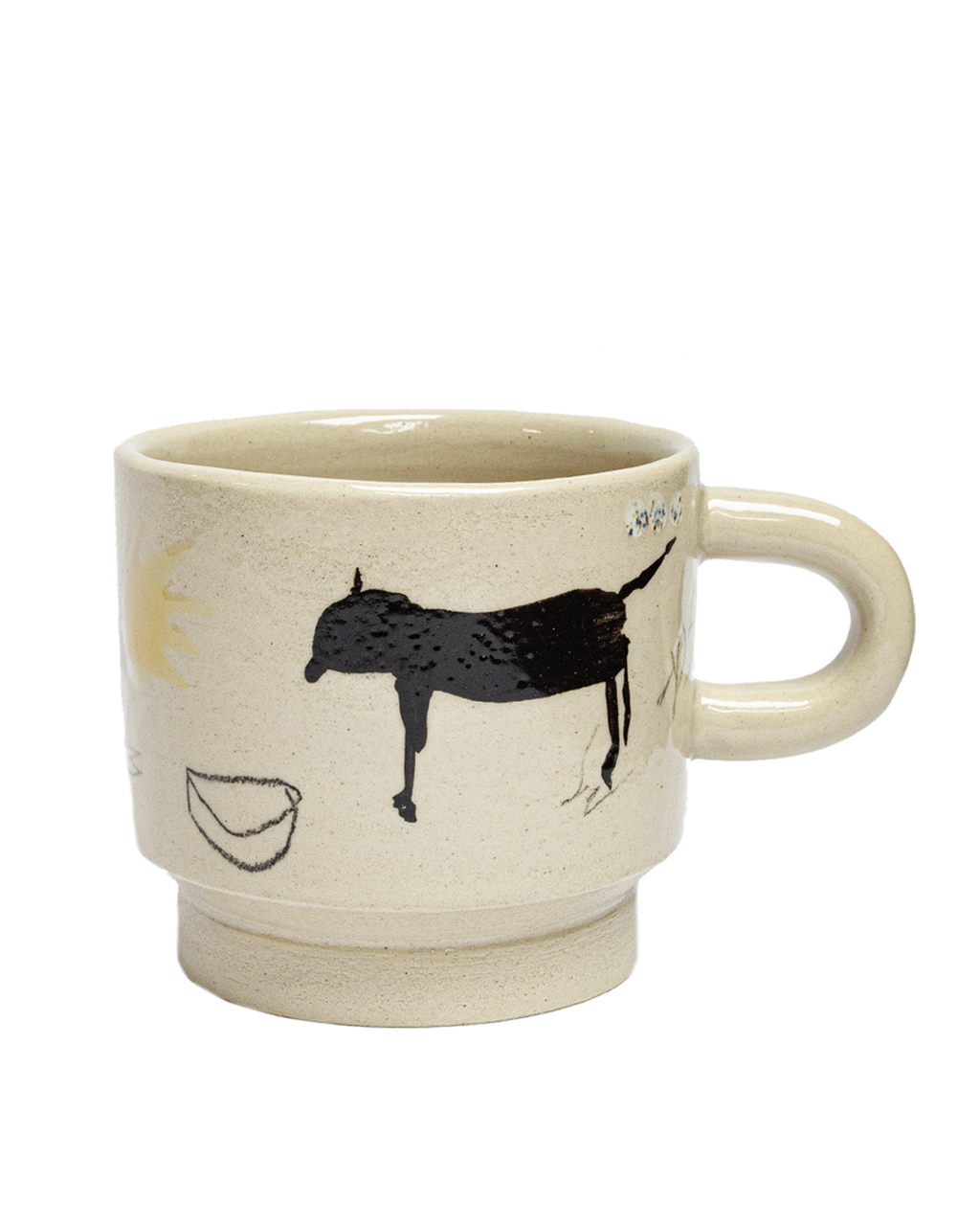 Kubek z uchem Wiejskie Życie 350 ml