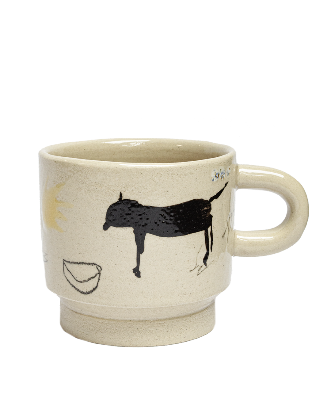 Kubek z uchem Wiejskie Życie 350 ml