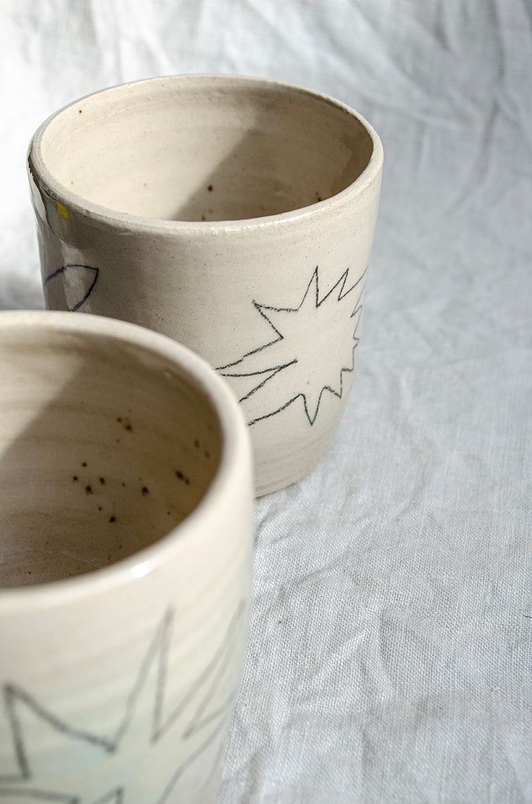 Kubek Gwiazdor Czarny 300 ml / 225 ml