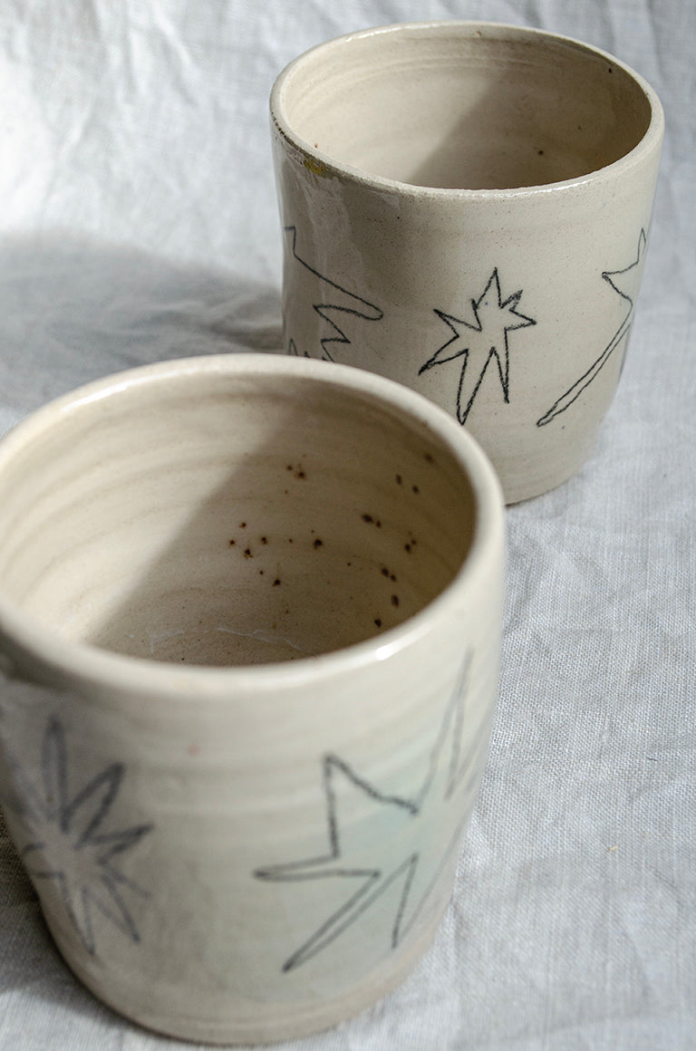 Kubek Gwiazdor Czarny 300 ml / 225 ml