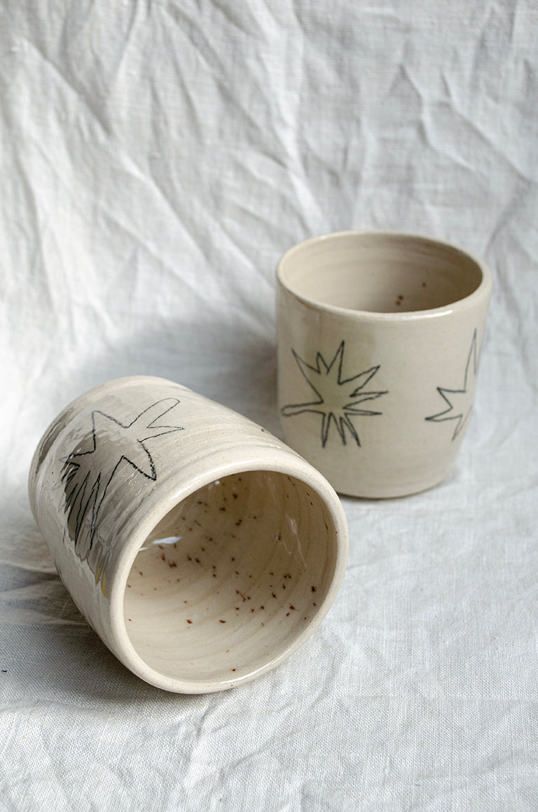 Kubek Gwiazdor Czarny 300 ml / 225 ml