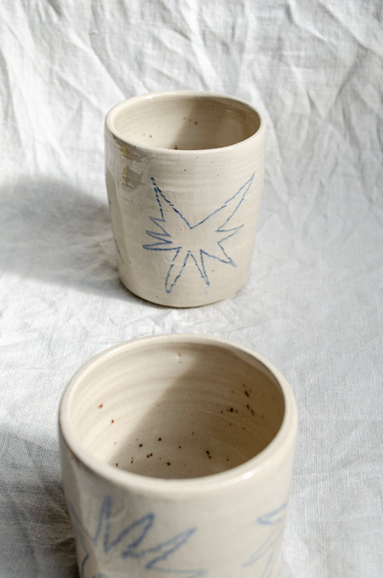 Kubek Gwiazdor Niebieski 300 ml / 225 ml