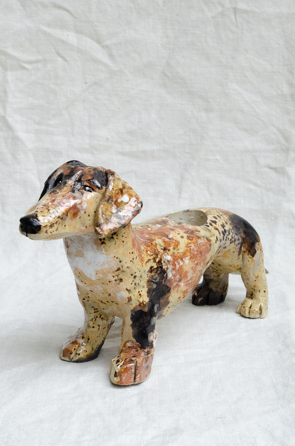 Figurka i też Świecznik Jamnik