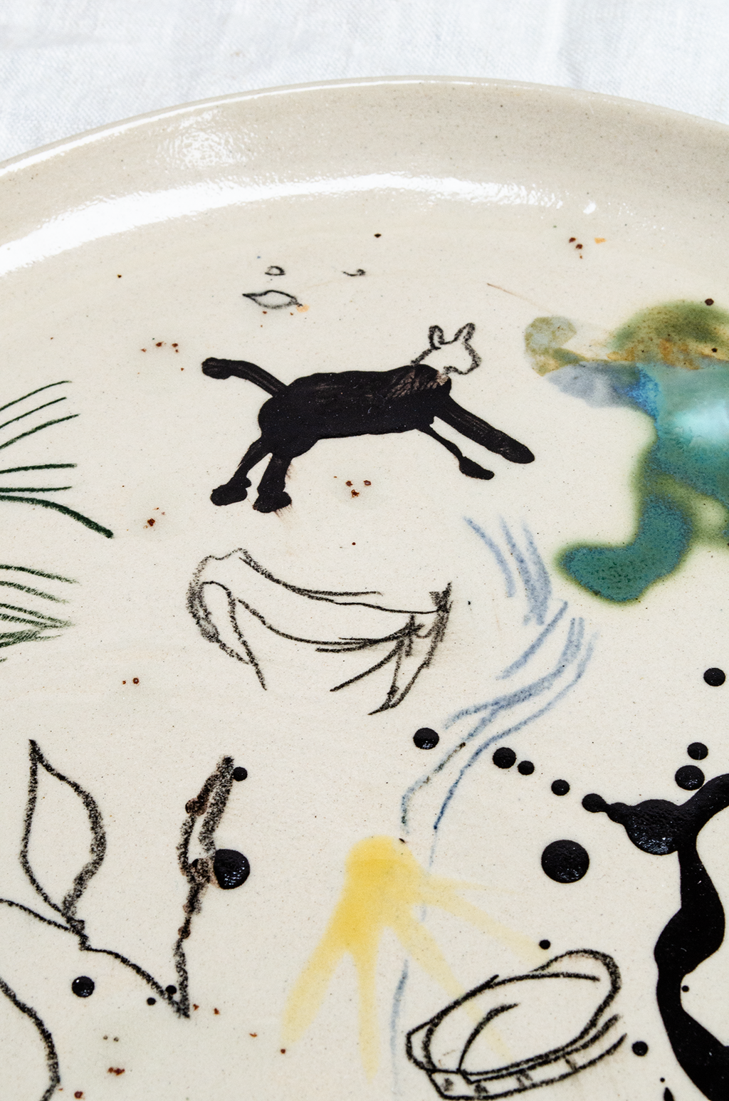 Talerz obiadowy Wiejskie Życie ⌀ 26 cm