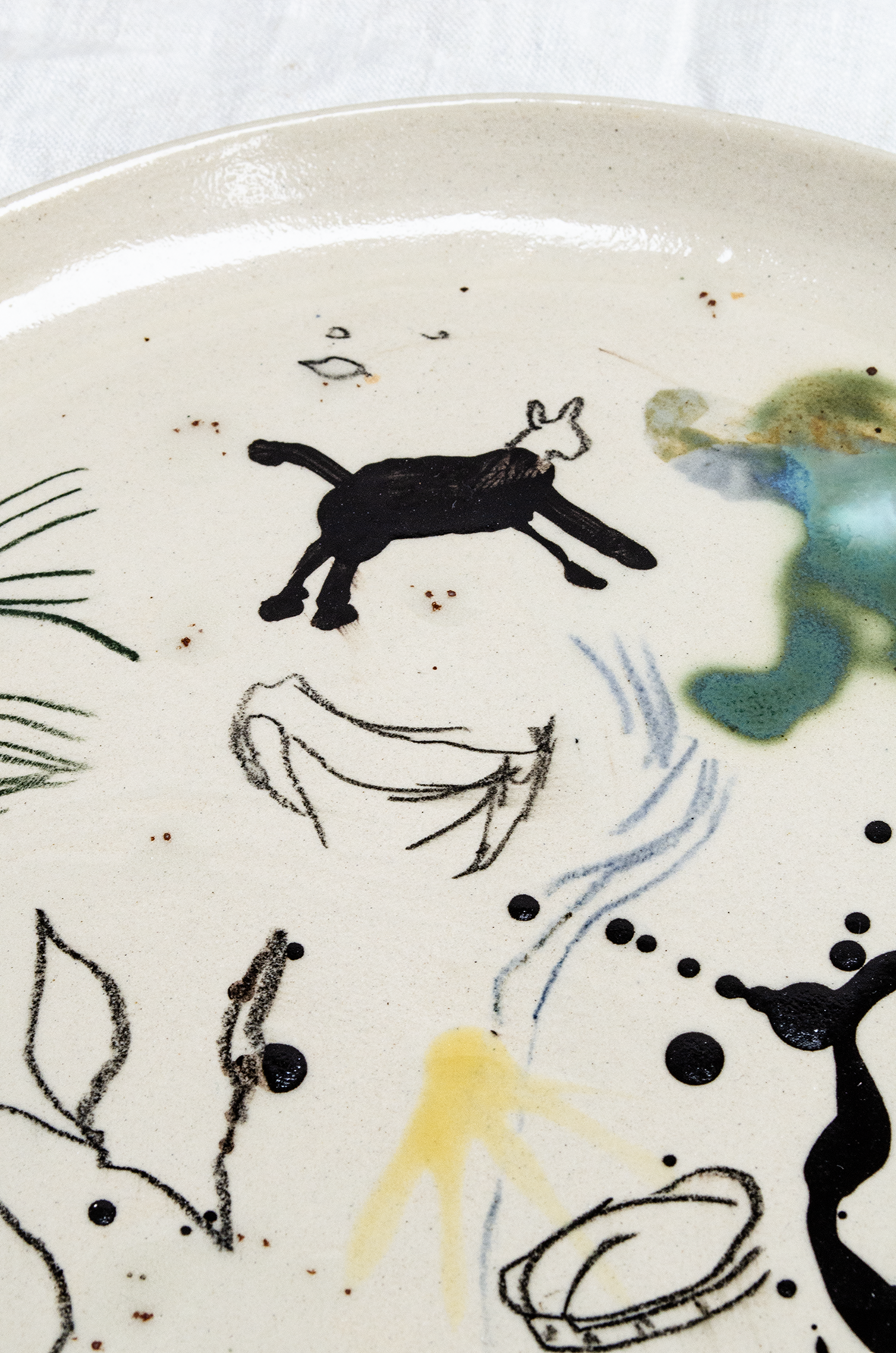 Talerz obiadowy Wiejskie Życie ⌀ 26 cm