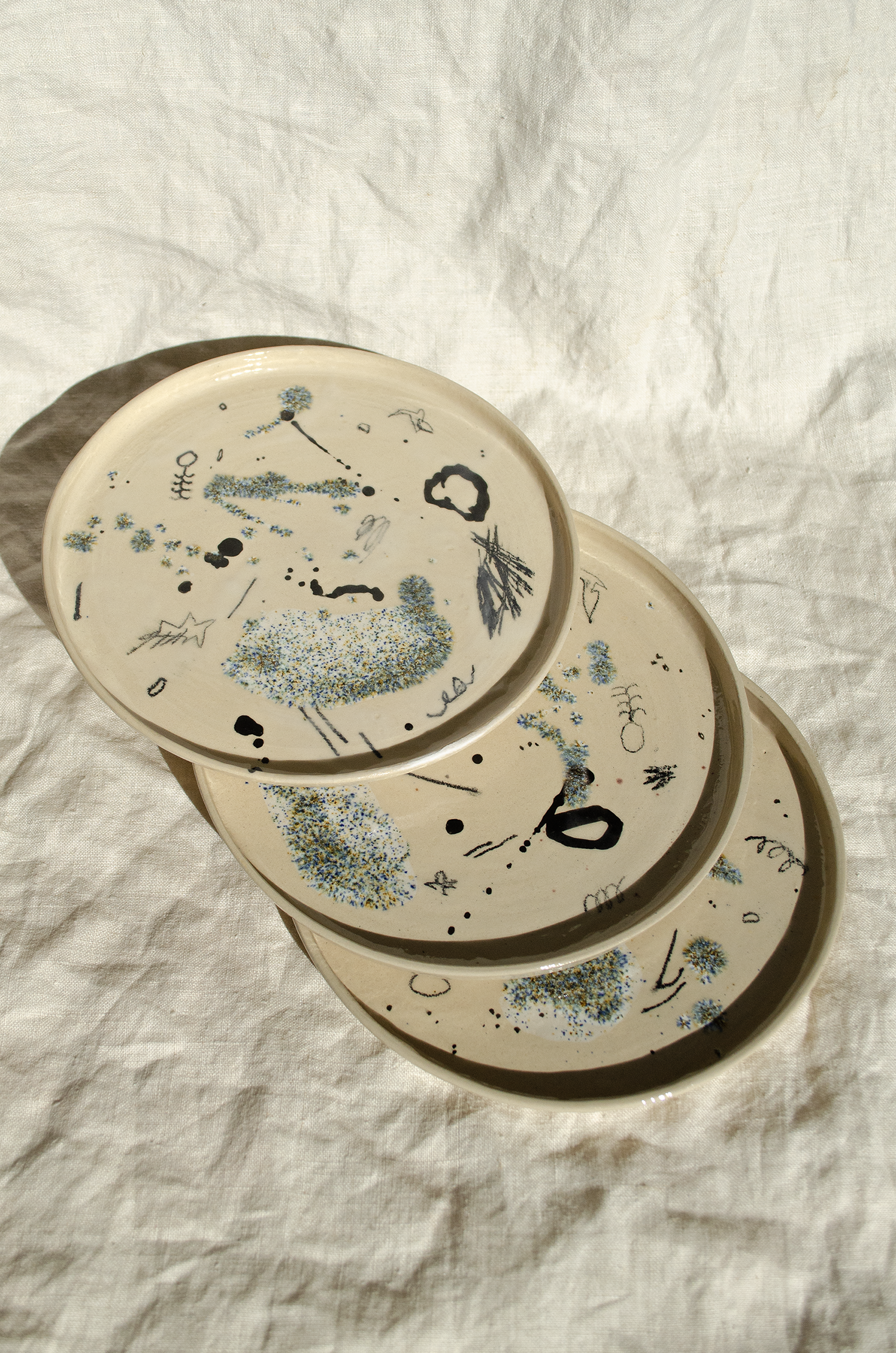 Talerz Deserowy Rozgardiasz ⌀ 20 cm