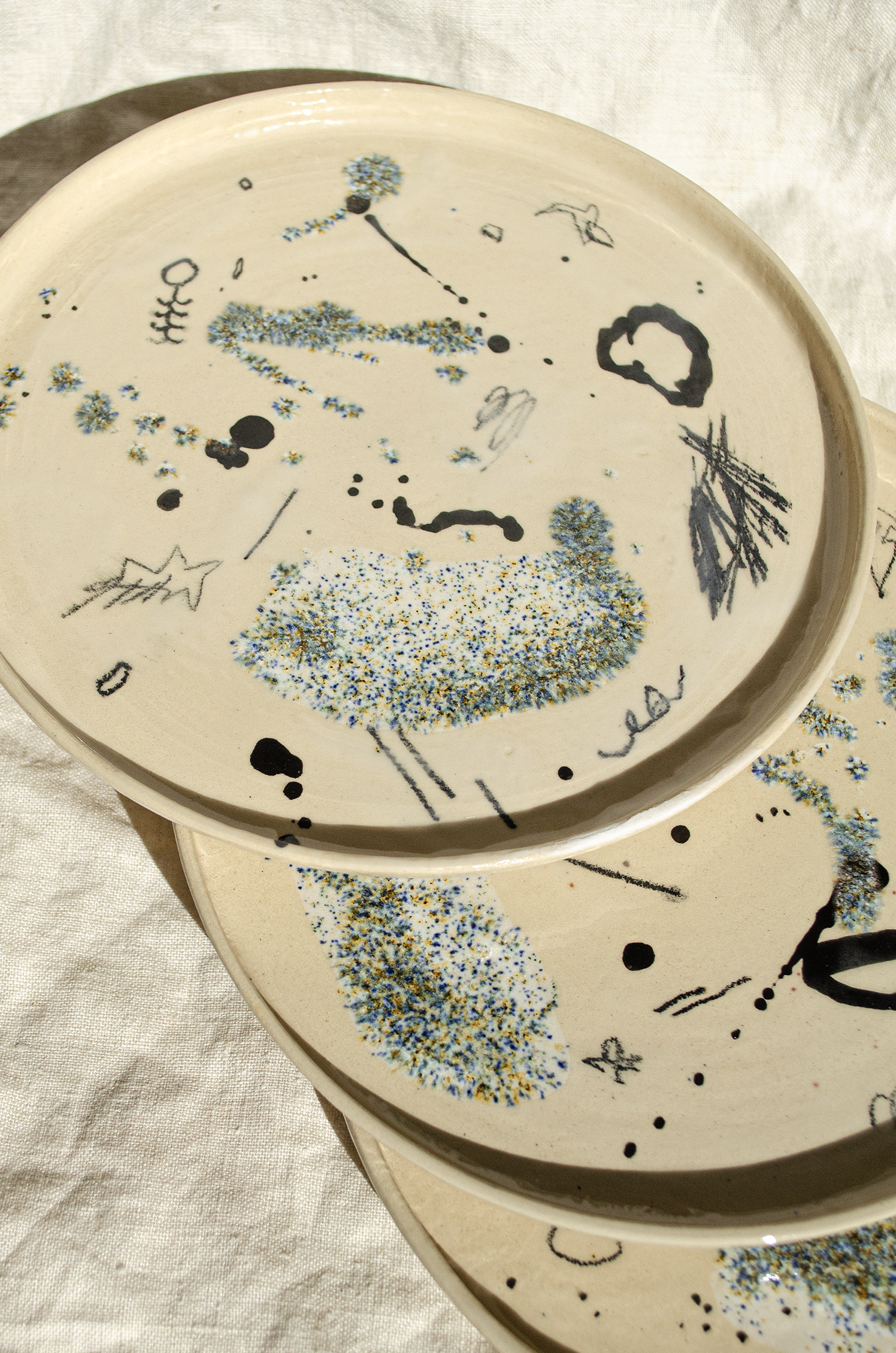 Talerz Deserowy Rozgardiasz ⌀ 20 cm