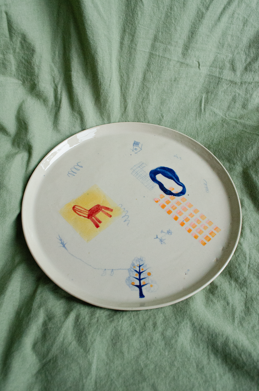 Talerz Obiadowy Dom ⌀ 27 cm