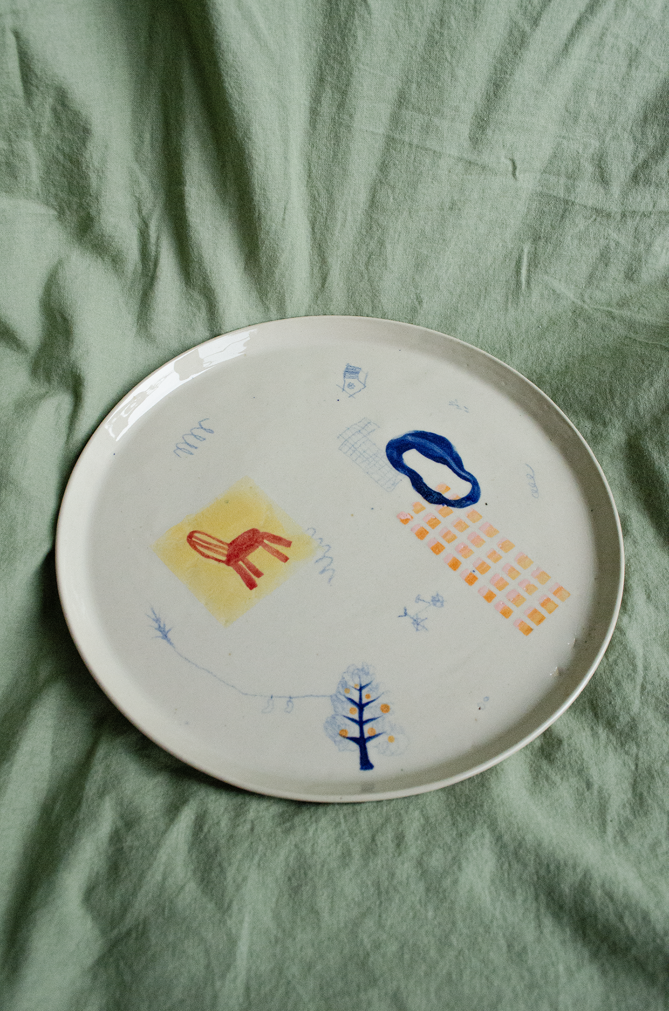 Talerz Obiadowy Dom ⌀ 27 cm