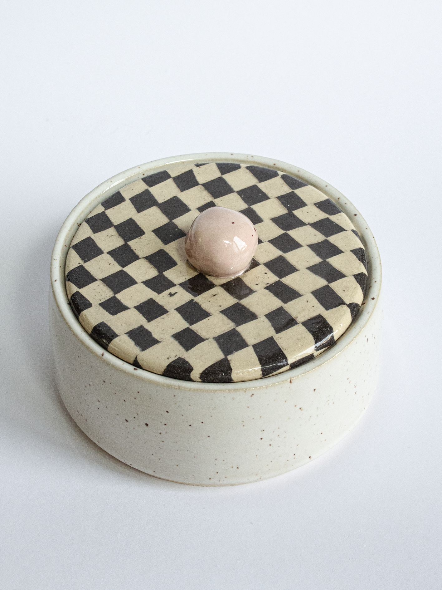 Pojemnik na biżuterię lub cukierniczka Pompon