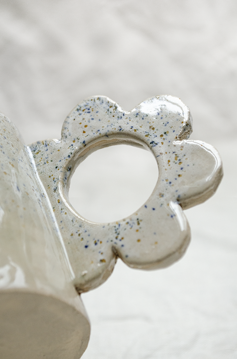 Kubek z uchem Kwiatuch 300 ml