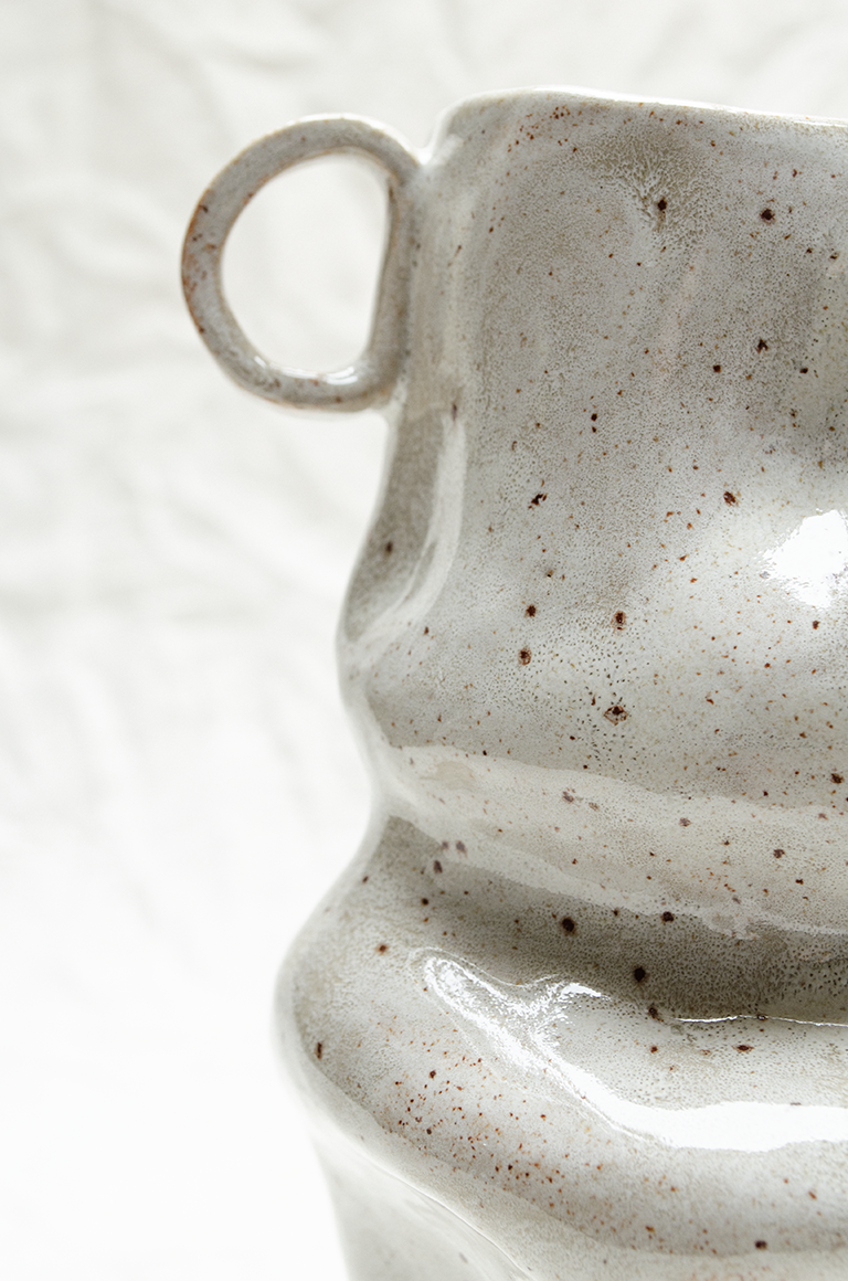 Wazon z uszami Kreda